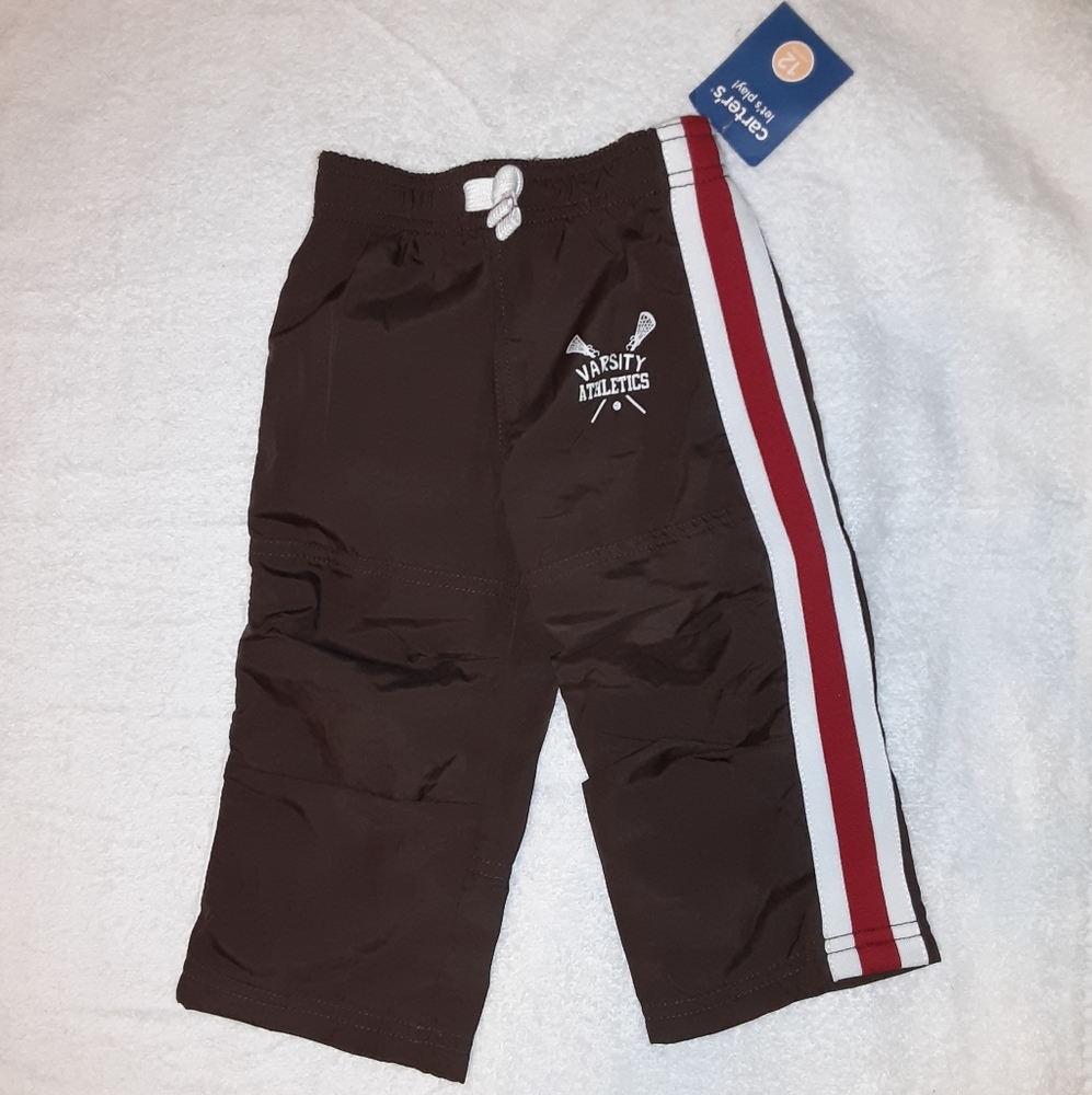 Carter's brown track pants